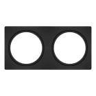 Ledvance - Accessoires SPOT LED : cadre d'habillage rectangulaire Duo 100 x 200 noir
