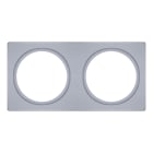 Ledvance - Accessoires SPOT LED : cadre d'habillage rectangulaire Duo 100 x 200 argenté