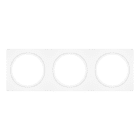 Ledvance - Accessoires SPOT LED : cadre d'habillage rectangulaire Trio 100 x 300 blanc