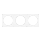 Ledvance - Accessoires SPOT LED : cadre d'habillage rectangulaire Trio 100 x 300 blanc