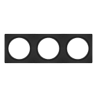 Ledvance - Accessoires SPOT LED : cadre d'habillage rectangulaire Trio 100 x 300 noir