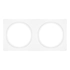 Ledvance - Accessoires SPOT LED : cadre d'habillage rectangulaire Duo 100 x 200 blanc