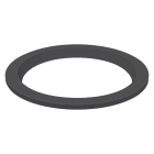 Ledvance - Downlight LED Comfort DN150 - Collerette de remplacement de couleur noire