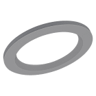 Ledvance - Downlight LED Comfort DN100 - Collerette de remplacement de couleur grise