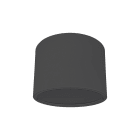 Ledvance - Downlight LED Comfort DN250 - Cadre de montage noir pour installation en saillie