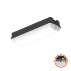 Ledvance - Bulkhead Compact rect Sensor 8W 500/660/800lm 830/840 IP65 noir hublot Ledvance