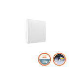 Ledvance - LDV SF FLAT SQ 330 MS 12W/19W 3000K/4000K 1560/2660lm IP54 Hublot Everloop