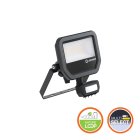 Ledvance - Projecteur FL20 PIR 11/17W 830 1465/2200lm Sym100 IP65 Noir MultiLumenNatureloop