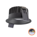 Ledvance - LDV SPOT LED FIX 8W/930 680lm 36° PowerSelect DIM IP44 Noir SPOT LEDVANCE