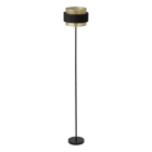 Ledvance - Luminaire sur pied Decor Hornet noir/doré avec douille E27 (lampe non fournie)