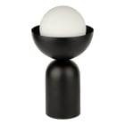 Ledvance - Luminaire à poser Decor Bowl noir avec douille E14 (lampe non fournie)