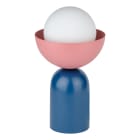 Ledvance - Luminaire à poser Decor Bowl bleu/rose avec douille E14 (lampe non fournie)