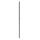 Ledvance - Colonne de 2m pour luminaire sur pied Floor Standing Comfort Gris (RAL 9006)