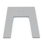 Ledvance - Pied en U pour luminaire sur pied Floor Standing Comfort Gris (RAL 9006)