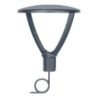 Ledvance - Urban Lantern 15?29W 830/840 1950?3945lm IP66 IK10 ASYM Précâble 6m Mselect Gris