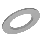 Ledvance - Downlight Comfort DN100: Collerette d'adapatation grise pour découpes ø100?125mm