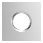 Ledvance - SPOT COMBO Recouvrable fixe IP65/IP5X - collerette nickel brossé carrée 82x82mm