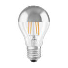 Ledvance - LED STAR CL A FIL Mirror Silver 35 non-dim 4W/827 E27