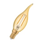 Ledvance - LED CLASSIC OSRAM 1906 CLBA12 Verre Doré Filament E14 1,5W 824 120lm 2400K