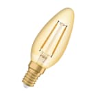 Ledvance - LED CLASSIC OSRAM 1906 CLB22 Verre Doré Filament E14 2,5W 824 220lm 2400K