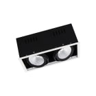 Ledvance - LDV SPOT MULTI 2X30W/4000K 2x2700lm 38° Blanc/Noir Spot Cardanique LEDVANCE