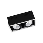 Ledvance - LDV SPOT MULTI 2X30W/3000K 2x2700lm 38° Blanc/Noir Spot Cardanique LEDVANCE