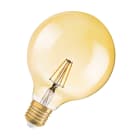 Ledvance - LED CLASSIC OSRAM 1906 CLG35 D125 Verre Doré Filament E27 4W 824 410lm 2400K