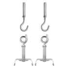 Ledvance - LDV TRUSYS FLEX Kit de suspension pour chaîne pour Rail d'alimentation LEDVANCE