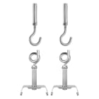 Ledvance - LDV TRUSYS FLEX Kit de suspension pour chaîne pour Rail d'alimentation LEDVANCE