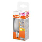 Ledvance - LED CLASSIC OSRAM STAR CLB15 Verre Dépoli E14 1,5W 827 136lm