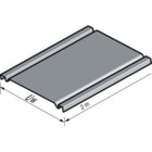 NIEDAX - Couvercle CO2 Gamme PS, largeur 100 mm, longueur 2m, inox 304L