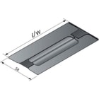 NIEDAX - Jonction de fond de dalle FD, largeur 604, SZ