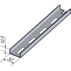 NIEDAX - Profilé perforé U A541 32x13x1.25, 2m, SZ