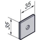 NIEDAX - Carré 35x35, pour C35x35, Gamme SU 35, finition EZ