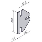NIEDAX - Gousset en T 180°, pour C35x35, Gamme SU 35, finition EZ