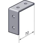 NIEDAX - Equerre 90° 70x70, Gamme SU 35, finition EZ