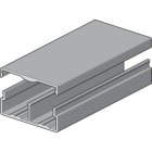 NIEDAX - Goulotte FF2 20x50, inviolable, livrée avec couvercle encliquetable, Aluminium