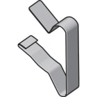 NIEDAX - Clips CO7 imperdable, pour couvercles de goulottes GRS, Inox