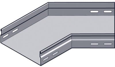 NIEDAX - Virage 135° pour Goulottes GRS 48x504, SZ, livré avec couvercle