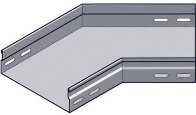 NIEDAX - Virage 135° pour Goulottes GRS 72x72, SZ, livré avec couvercle