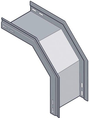 NIEDAX - Convexe pour Goulottes GRS 48x96, livré avec couvercle, SZ