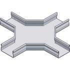 NIEDAX - Croix pour goulotte GRS 48x48 avec couvercle, SZ