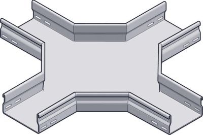 NIEDAX - Croix pour goulotte GRS 72x408 avec couvercle, SZ