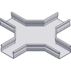 NIEDAX - Croix pour goulotte GRS 72x408 avec couvercle, SZ