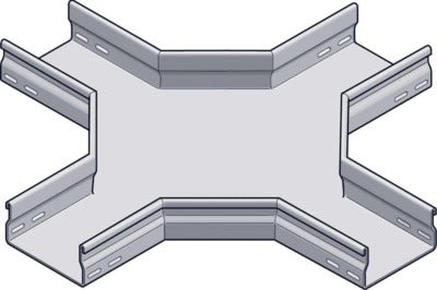NIEDAX - Croix pour goulotte GRS 72x120 avec couvercle, SZ