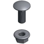 NIEDAX - Boulon poêlier TRCC M6x20 HE, inox A2/304