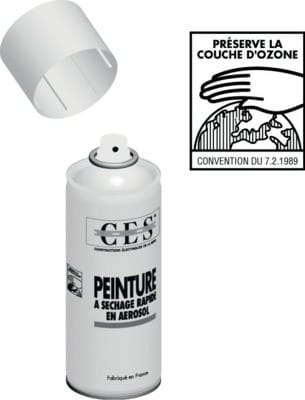 NIEDAX - Bombe aérosol Gris 1 RAL 7004