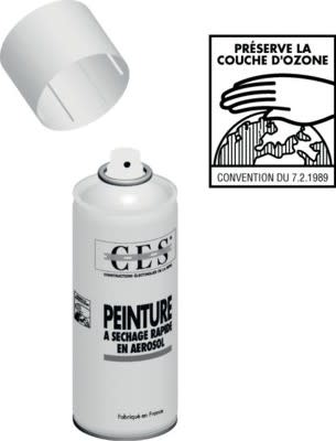 NIEDAX - Bombe aérosol Gris 1 RAL 7004