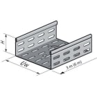 NIEDAX - Dalle perforée PS à bords soyés 51x316, épaisseur 1.00, 3 m, inox 304L