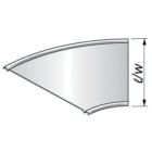 NIEDAX - Couvercle Nervuré pour virage 135° 75, SZ